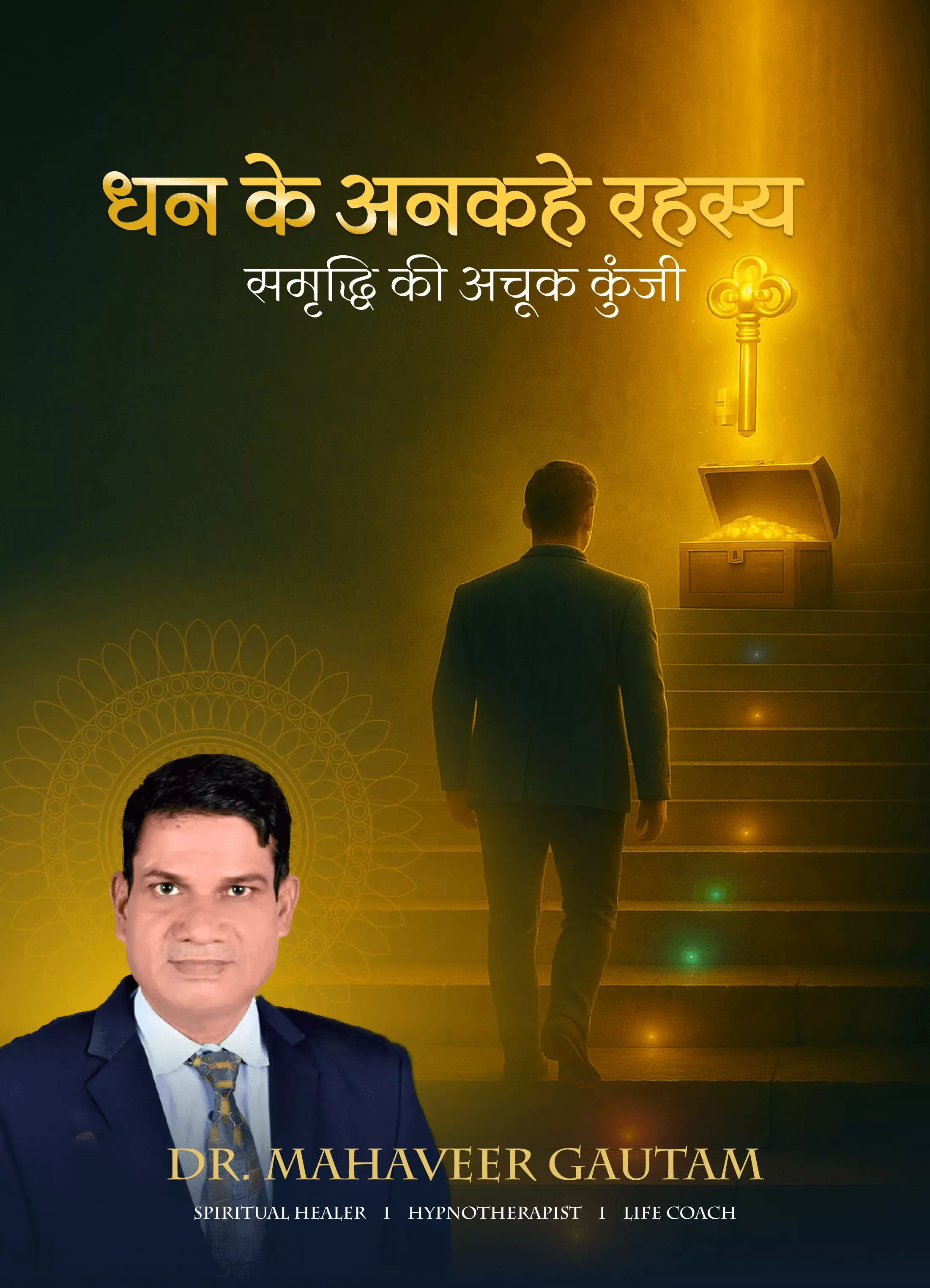 धन के अनकहे रहस्य - book cover by Dr. Mahaveer Gautam